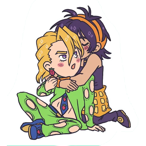 ❤ Стикер «Cute Jojo´s» для Telegram