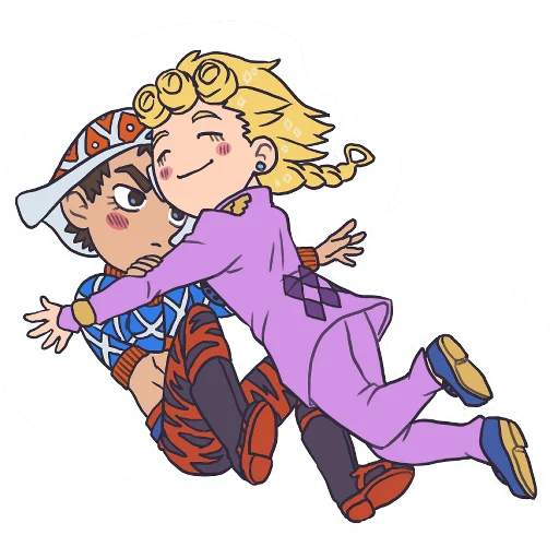 ❤ Стикер «Cute Jojo´s» для Telegram