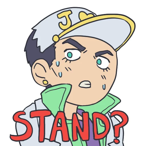 😱 Стикер «Cute Jojo´s» для Telegram