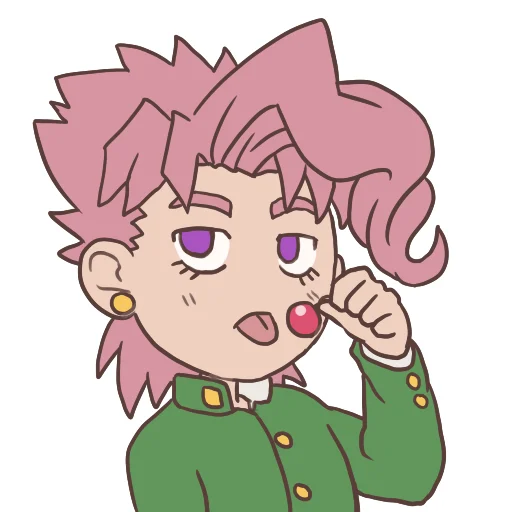 🍒 Стикер «Cute Jojo´s» для Telegram