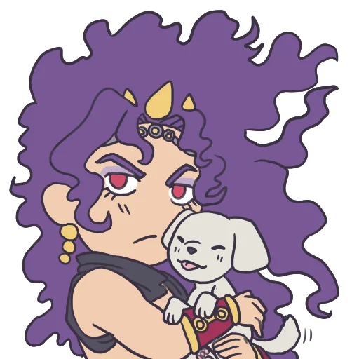 🐕 Стикер «Cute Jojo´s» для Telegram