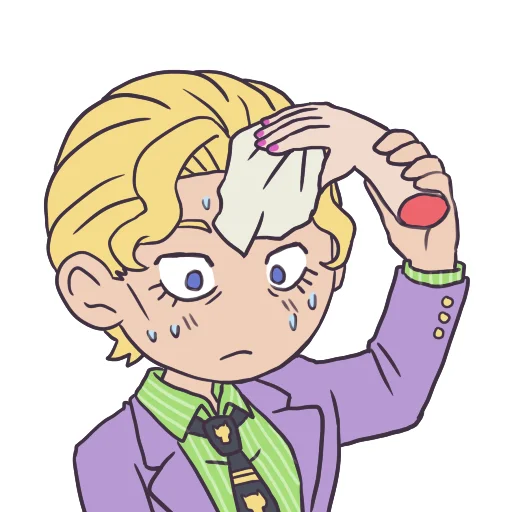 🖐 Стикер «Cute Jojo´s» для Telegram