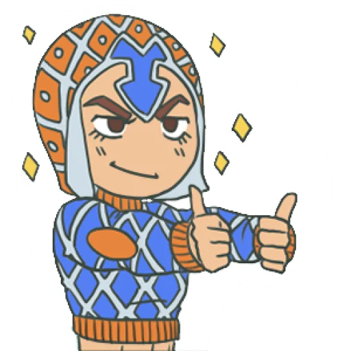 👍 Стикер «Cute Jojo´s» для Telegram