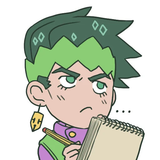 🤨 Стикер «Cute Jojo´s» для Telegram