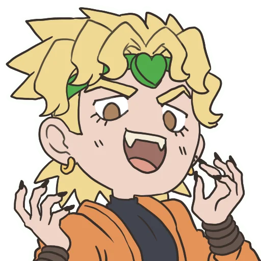 😁 Стикер «Cute Jojo´s» для Telegram