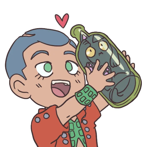 😈 Стикер «Cute Jojo´s» для Telegram