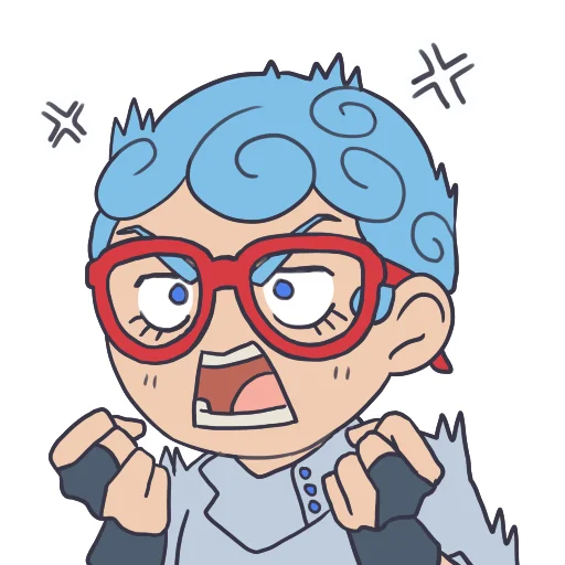 😡 Стикер «Cute Jojo´s» для Telegram