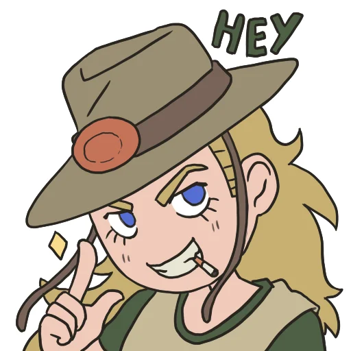 🤠 Стикер «Cute Jojo´s» для Telegram