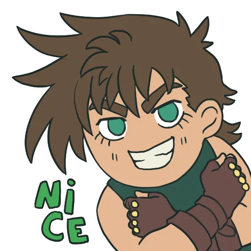 👍 Стикер «Cute Jojo´s» для Telegram