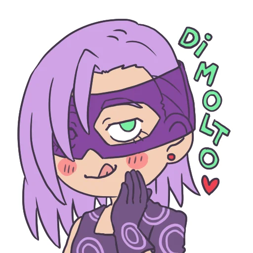 🥴 Стикер «Cute Jojo´s» для Telegram