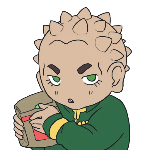 😠 Стикер «Cute Jojo´s» для Telegram