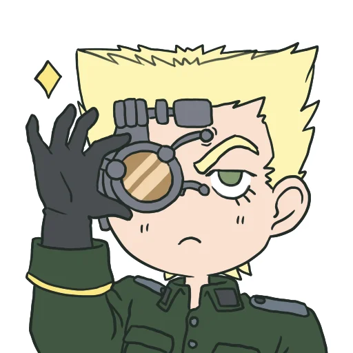 😠 Стикер «Cute Jojo´s» для Telegram