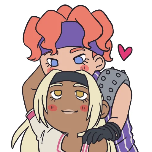 🤗 Стикер «Cute Jojo´s» для Telegram