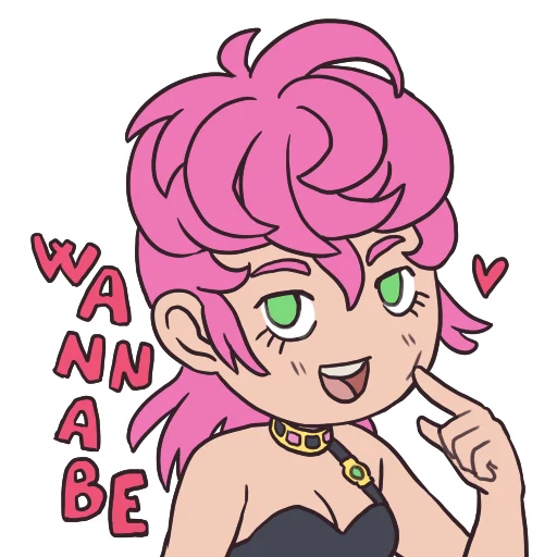 😃 Стикер «Cute Jojo´s» для Telegram