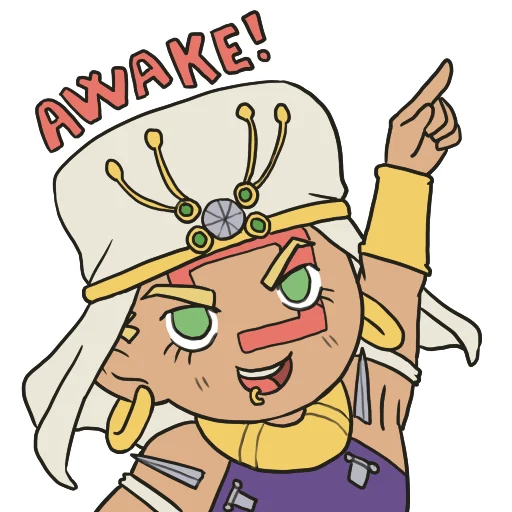 😃 Стикер «Cute Jojo´s» для Telegram