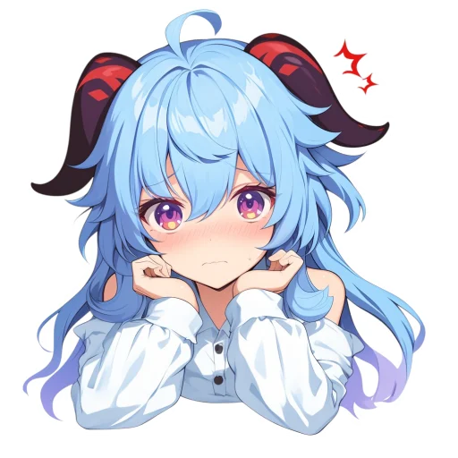 😚 Стикер «Ганьюй Цисин» для Telegram