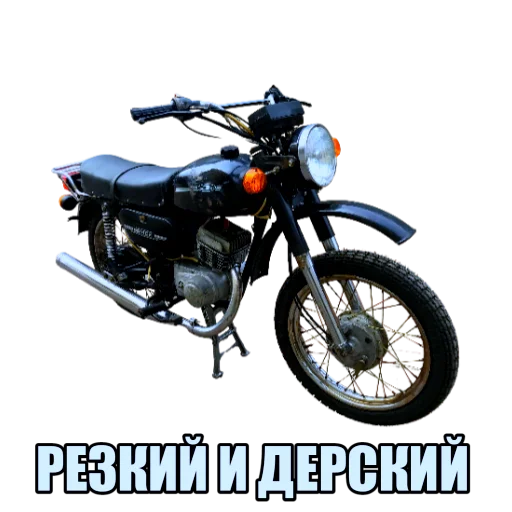 🤪 Стикер «Гараж МОТОЦИКЛОВ» для Telegram
