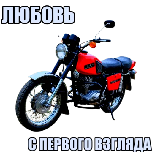 Стикерпак Гараж МОТОЦИКЛОВ для Telegram
