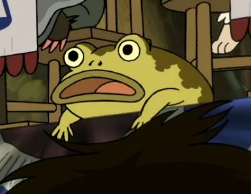 😳 Стикер «Jason Funderburker - The frog» для Telegram
