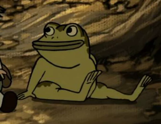 👐 Стикер «Jason Funderburker - The frog» для Telegram
