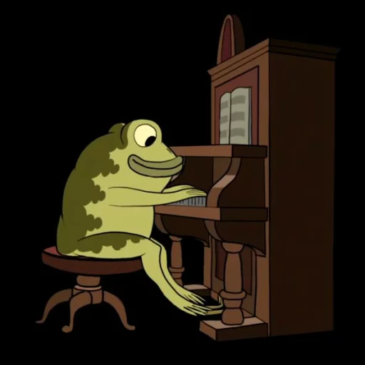 🎮 Стикер «Jason Funderburker - The frog» для Telegram