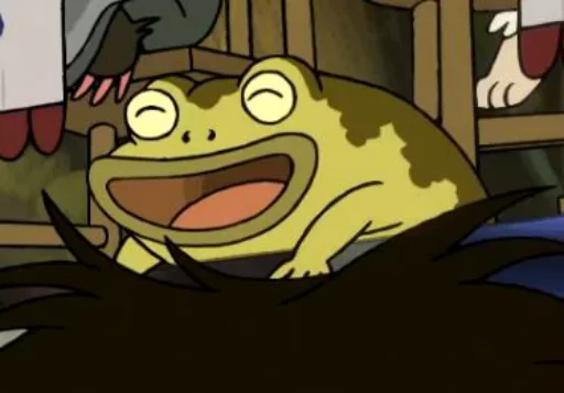😄 Стикер «Jason Funderburker - The frog» для Telegram