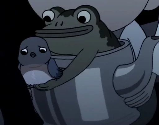 😢 Стикер «Jason Funderburker - The frog» для Telegram