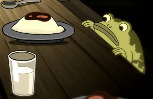 🍽 Стикер «Jason Funderburker - The frog» для Telegram