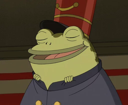 🤠 Стикер «Jason Funderburker - The frog» для Telegram