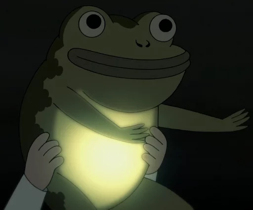 😇 Стикер «Jason Funderburker - The frog» для Telegram