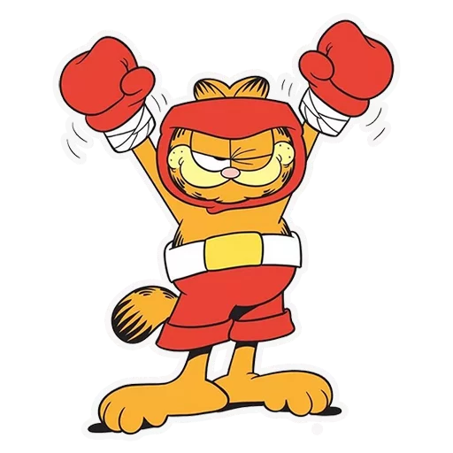 💪 Стикер «Гарфилд» для Telegram