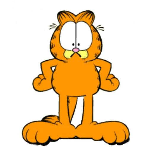 Стикерпак Garfield & friends для Telegram