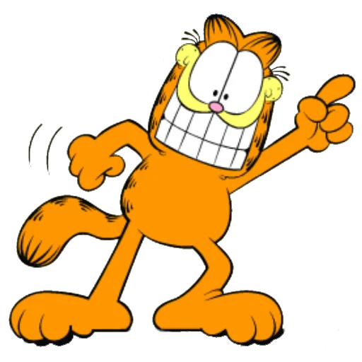 😁 Стикер «Garfield & friends» для Telegram