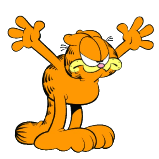 😠 Стикер «Garfield & friends» для Telegram