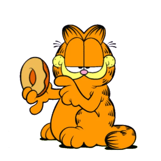 🍩 Стикер «Garfield & friends» для Telegram