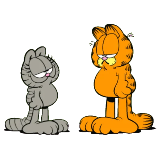 😒 Стикер «Garfield & friends» для Telegram