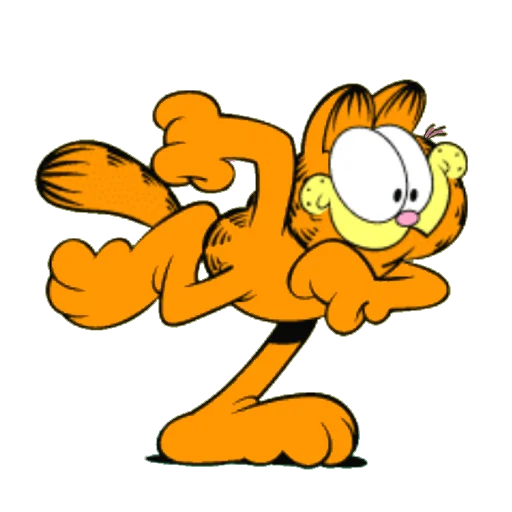 🏃 Стикер «Garfield & friends» для Telegram