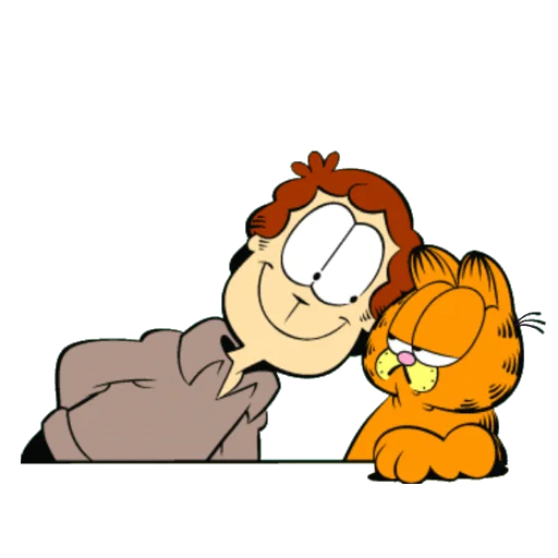 😘 Стикер «Garfield & friends» для Telegram