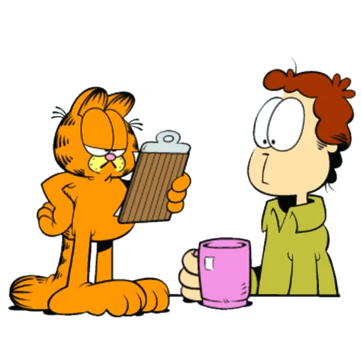 😳 Стикер «Garfield & friends» для Telegram