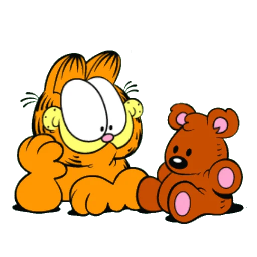 😄 Стикер «Garfield & friends» для Telegram