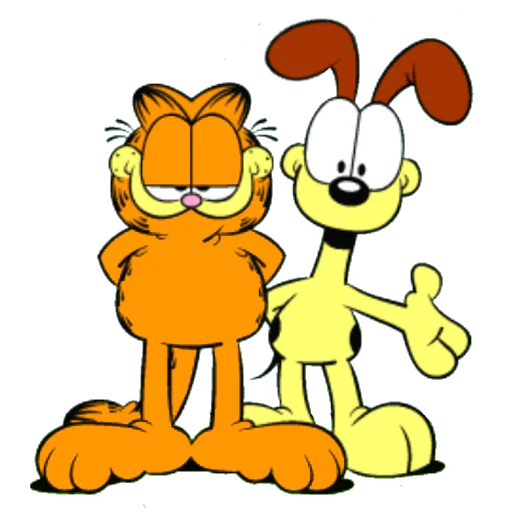 👀 Стикер «Garfield & friends» для Telegram