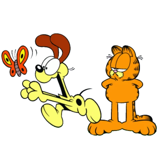 🐞 Стикер «Garfield & friends» для Telegram