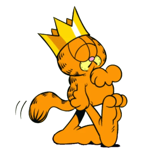 👑 Стикер «Garfield & friends» для Telegram