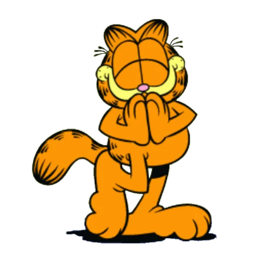 🙏 Стикер «Garfield & friends» для Telegram