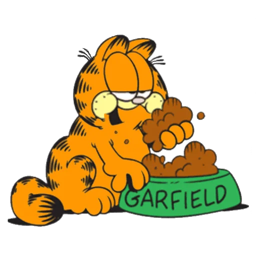 😋 Стикер «Garfield & friends» для Telegram