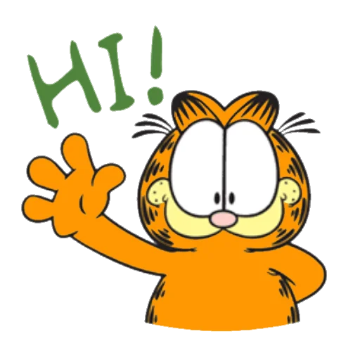 ✋ Стикер «Garfield & friends» для Telegram