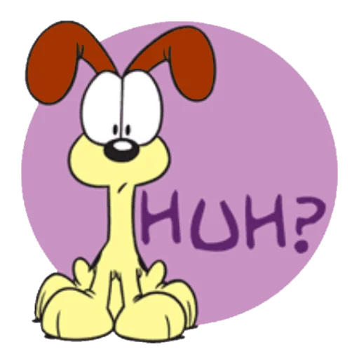 😯 Стикер «Garfield & friends» для Telegram