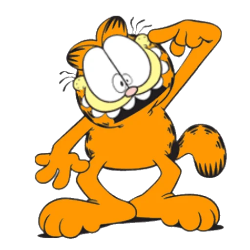 🤪 Стикер «Garfield & friends» для Telegram