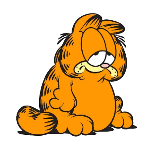 😔 Стикер «Garfield & friends» для Telegram