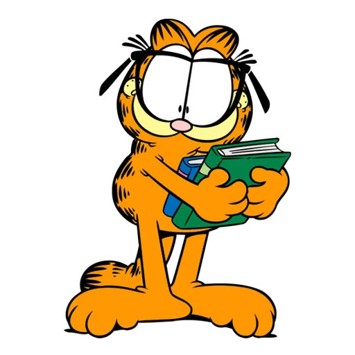 🤓 Стикер «Garfield & friends» для Telegram